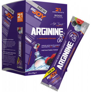 Bigjoy Sports Arginine Go! (21 Servis) - Orman Meyveli  210 Gr