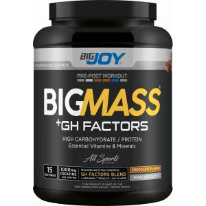 BigJoy Sports Big Mass +GH Factors 1500 Gr - Çikolata  1500 Gr