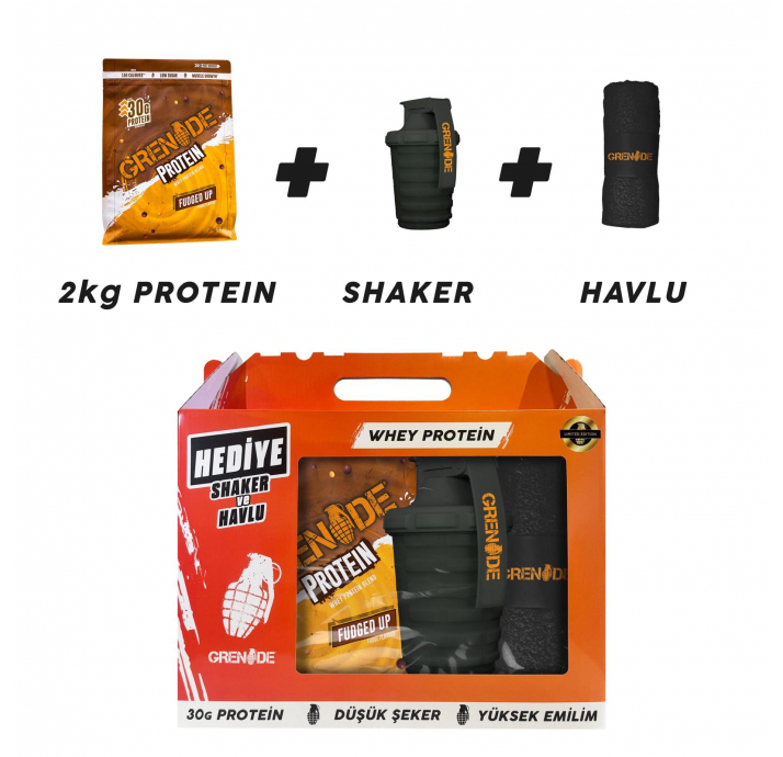 Grenade Whey Protein 2000 Gr Promo Pack  2000 Gr