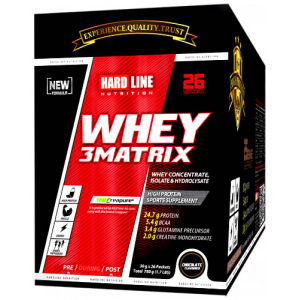 Hardline Whey 3 Matrix Şase 26 Adet Çilek 780 Gr