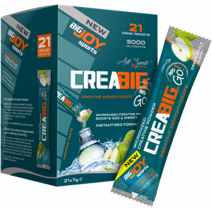 BigJoy Sports CreaBig Go! 21 Drink Şase Yeşil Elma 147 Gr