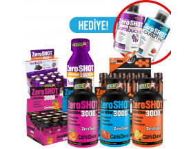 ZeroSHOT Paket - Zeroshot 480 ml L-Carnitine Hediye!