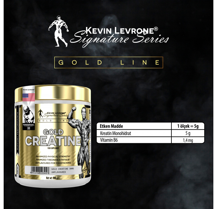 Kevin Levrone Gold Creatine 300 Gr Aromasız 300 Gr