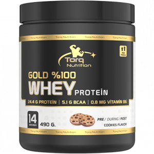 Torq Nutrition Gold %100 Whey Protein 490 Gr - Kurabiye Kurabiye 490 Gr