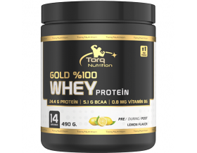 Torq Nutrition Gold %100 Whey Protein 490 Gr - Limon