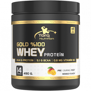 Torq Nutrition Gold %100 Whey Protein 490 Gr - Mango Mango 490 Gr