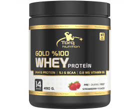 Torq Nutrition Gold %100 Whey Protein 490 Gr - Çilek