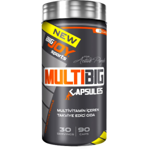 BigJoy Sports MultiBig Vitamin Mineral 90 Kapsül  90 Kapsül