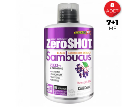 ZeroSHOT L-Carnitine Sambucus Orange 480 ml 8 Adet