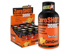 ZeroSHOT 60 Ml 3000 Mg L-Carnitine 12 Adet - Portakal