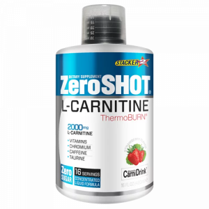 ZeroSHOT L-Carnitine Thermo Burn 480 ml  Çilek 16 servis