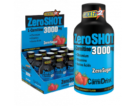 ZeroSHOT 60 Ml 3000 Mg L-Carnitine 12 Adet - Çilek