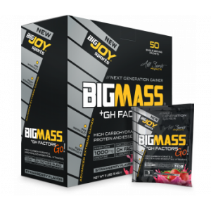 BigJoy Sports Big Mass +GH Factors 50 Saşe - Çilek Çilek 5000 Gr