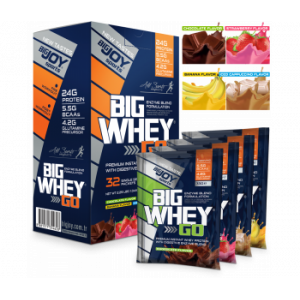 BigJoy Sports BigWhey Go Whey Protein 32 Şase - Mix  1040 Gr