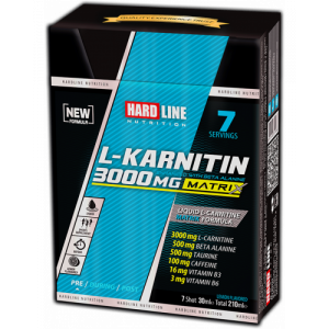 Hardline L-Karnitin Matrix 3000 Mg Limon 7 Adet (30 Ml) Limon 7