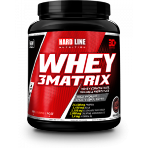 Hardline Whey 3 Matrix 908 Gr - Çilek Çilek 908 Gr