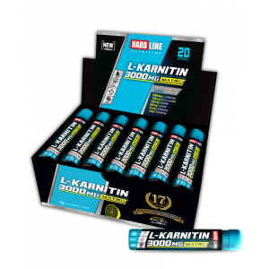 Hardline L-Karnitin Matrix 3000 Mg Limon 20 Adet (30 Ml) Limon 20