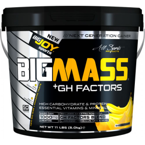 BigJoy Sports Big Mass +GH Factors 5000 Gr - Muz Muz 5000 Gr