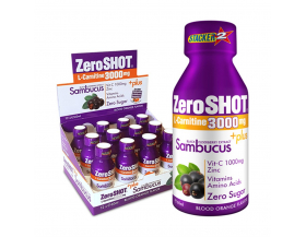 ZeroSHOT 60 ML 3000Mg L-Carnitine   Plus Sambucus 12 Adet