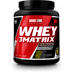 Hardline Whey 3 Matrix 908 Gr - Muz Muz 908 Gr