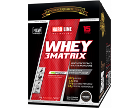 Hardline Whey 3Matrix 450 Gr (30Gr*15Adet) - Çikolata