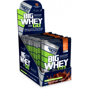 BigJoy Sports BigWhey Go Whey Protein 15 Şase - Çikolata  495 Gr