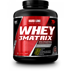 Hardline Whey 3 Matrix 2300 Gr - Çilek Çilek 2300 Gr