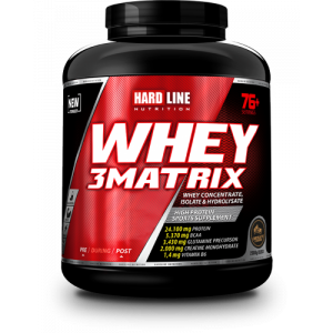 Hardline Whey 3 Matrix 2300 Gr - Çikolata Çikolata 2300 Gr