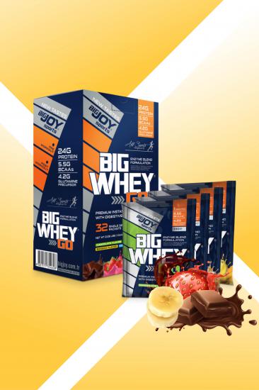 Bigjoy Bigwhey Go Whey Protein Mix 32 Servis 