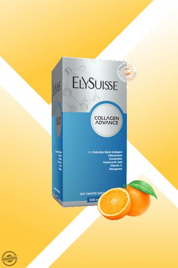 Elysuisse Collagen Advance Portakal Aromalı 500 mL