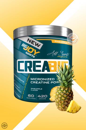 BigJoy Crea Big Micronized Creatine Ananas Aromalı 420 Gr