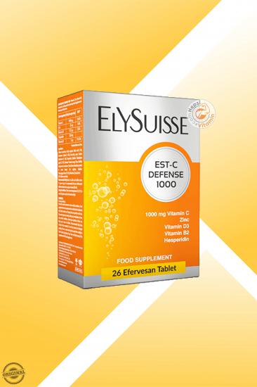 Elysuisse EST-C Defense 1000 20 Efervesan Tablet