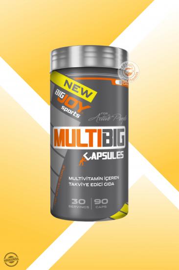 BigJoy Multibig Vitamin Mineral 90 Kapsül